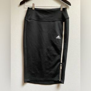 Adidas adjustable Zipper slit Skirt Sz S